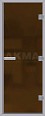 Дверь 7х19 АКМА 60G для хаммама, стекло матовое бронза 8мм.